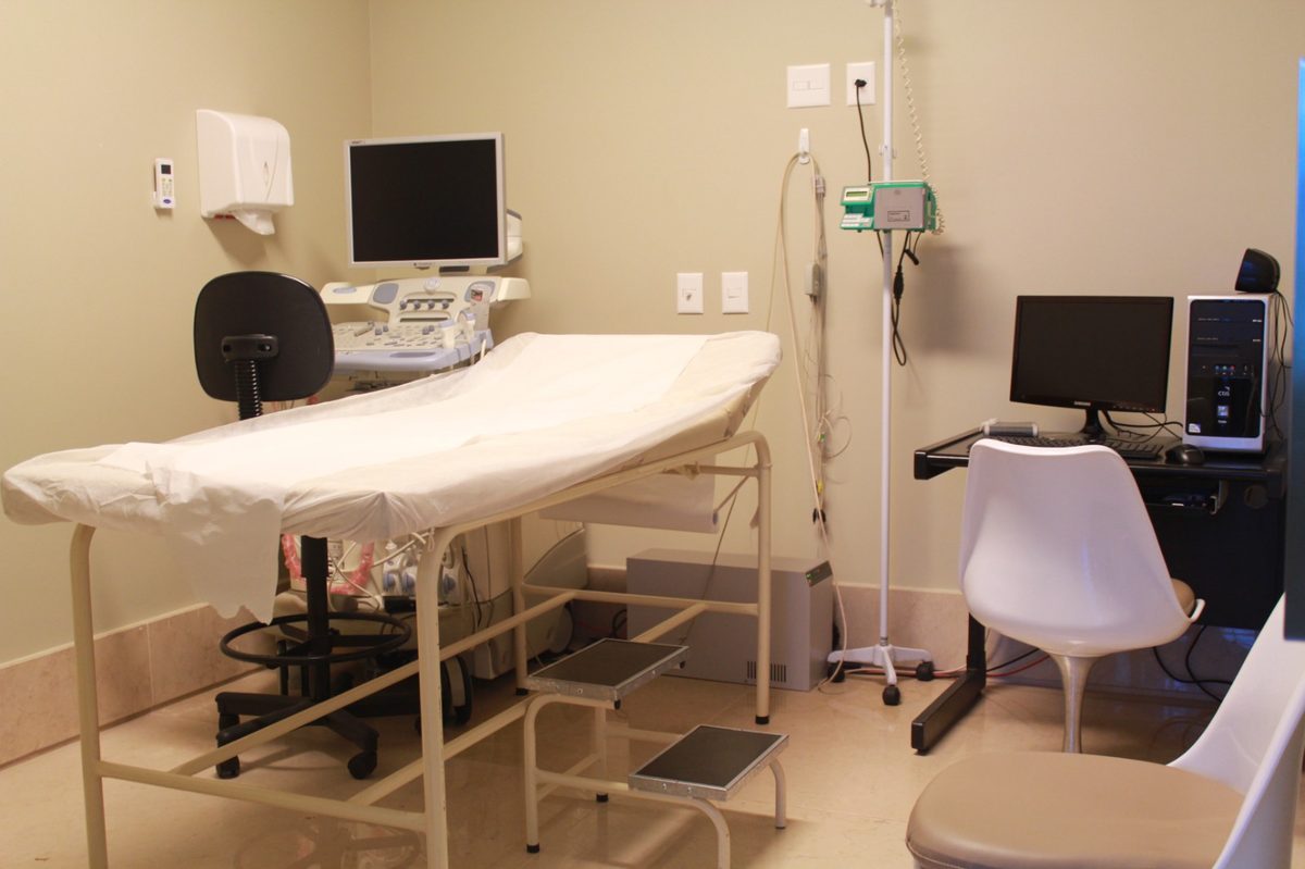 Sala de ecocardiograma da unidade Lago Sul